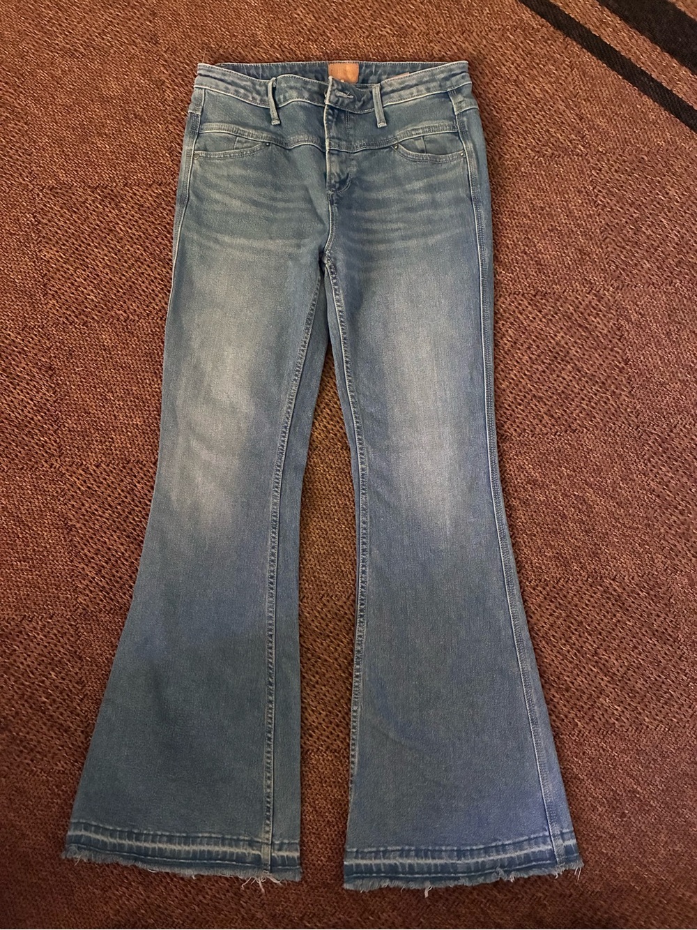 DRIFTWOOD Light Blue Flare Jeans